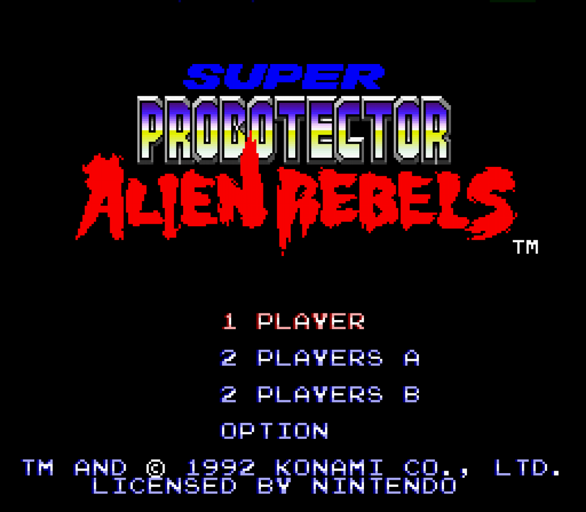 Super Probotector - Alien Rebels